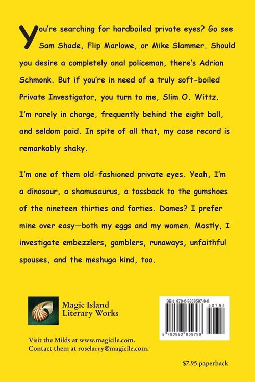 Produktbild: The Misadventures of Slim O. Wittz, Soft-Boiled Detective