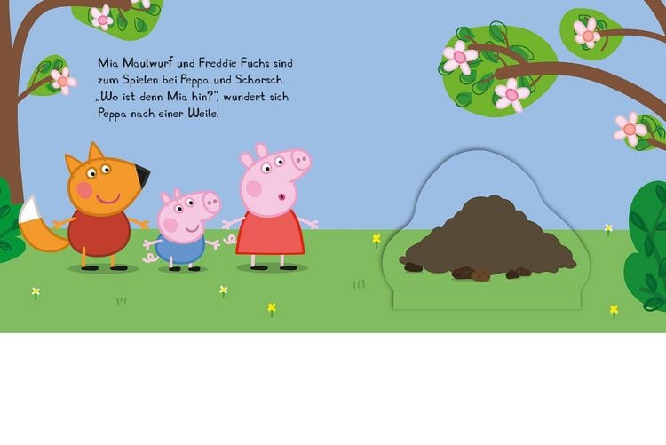 Produktbild: Peppa Pig: Peppa findet einen Schatz - Mein Abenteuer-Klappenbuch