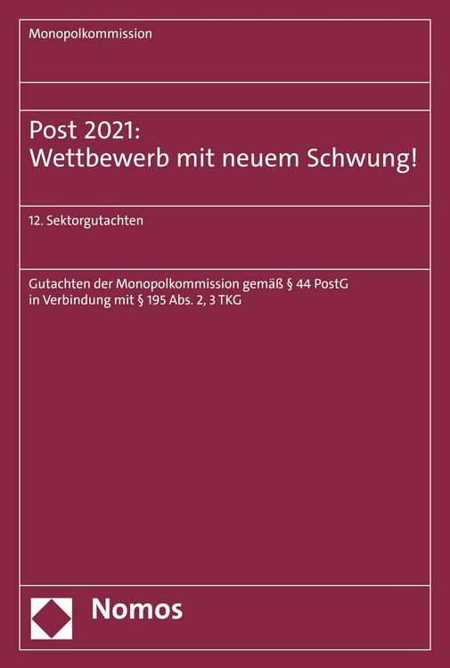 Produktbild: Post 2021: Wettbewerb mit neuem Schwung!