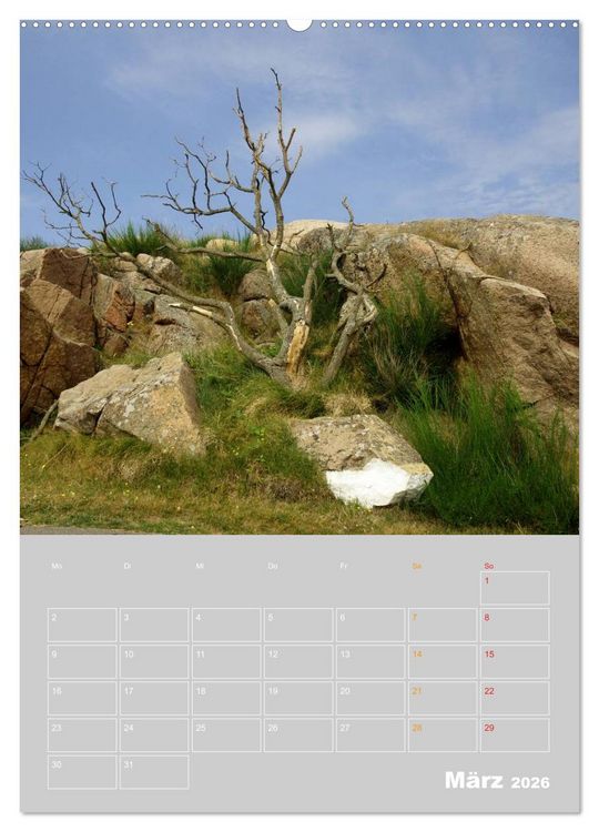 Produktbild: Bornholm - Die Sonneninsel D&auml;nemarks (hochwertiger Premium Wandkalender 2026 DIN A2 hoch), Kunstdruck in Hochglanz