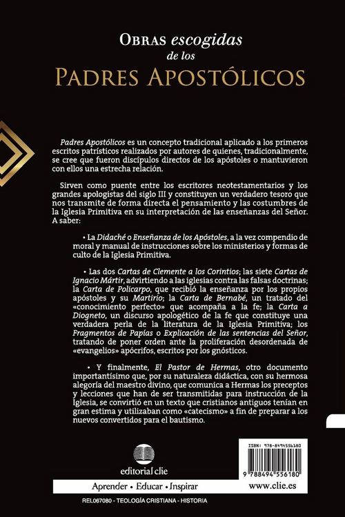 Produktbild: El Obras Escogidas de Los Padres Apost&iquest;&iquest;licos