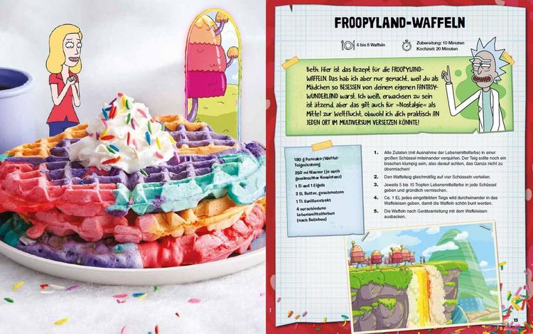 Produktbild: Rick and Morty: Das offizielle Kochbuch