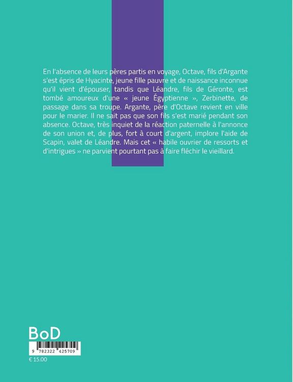 Produktbild: Les Fourberies de Scapin