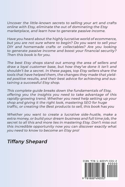 Produktbild: Etsy - Essential Guide on how to start an Etsy business includes marketing, seo and selling secrets to grow successfully