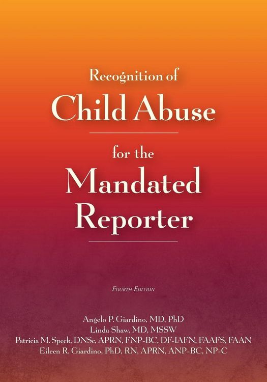 Produktbild: Recognition of Child Abuse for the Mandated Reporter