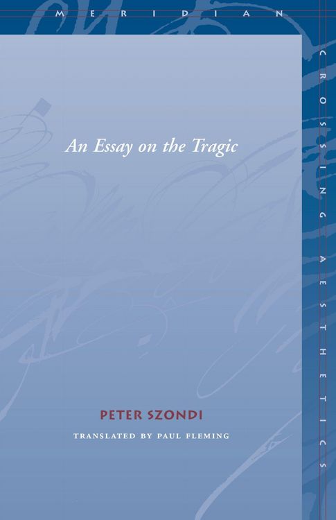 Produktbild: An Essay on the Tragic