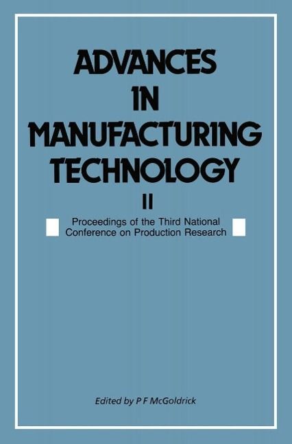 Produktbild: Advances in Manufacturing Technology II