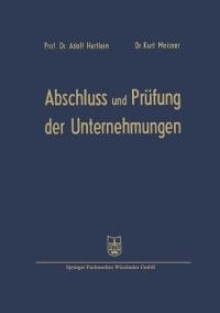 Produktbild: Abschlu&szlig; und Pr&uuml;fung der Unternehmungen