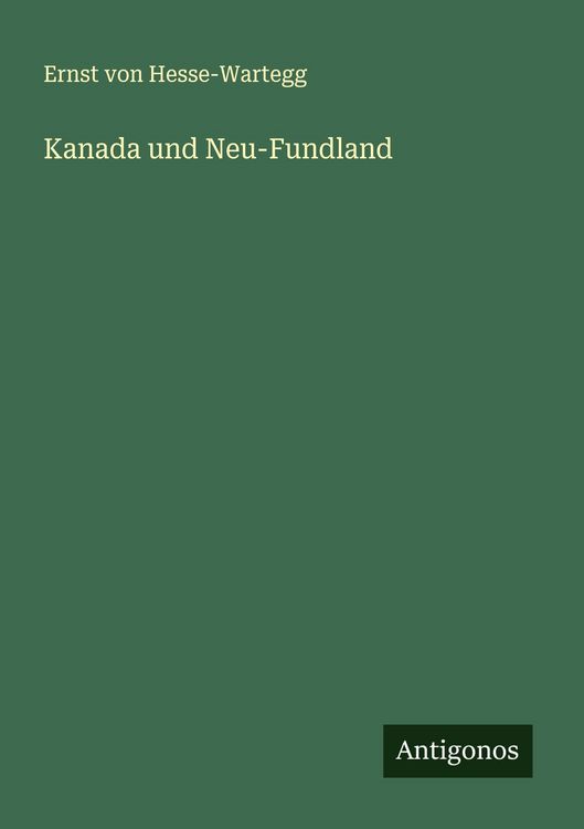 Produktbild: Kanada und Neu-Fundland