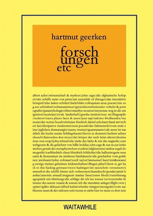 Produktbild: Forschungen etc