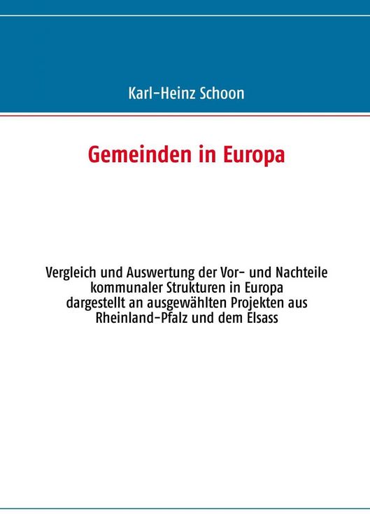 Produktbild: Gemeinden in Europa