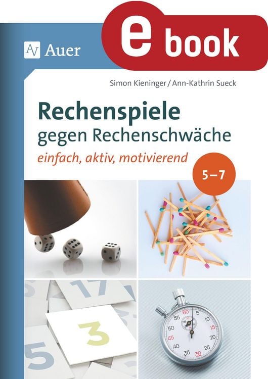 Produktbild: Rechenspiele gegen Rechenschw&auml;che Klassen 5-7