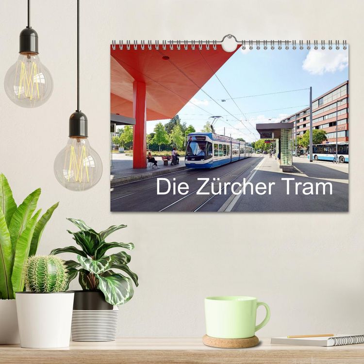 Produktbild: Die Z&uuml;rcher Tram (Wandkalender 2026 DIN A4 quer), CALVENDO Monatskalender