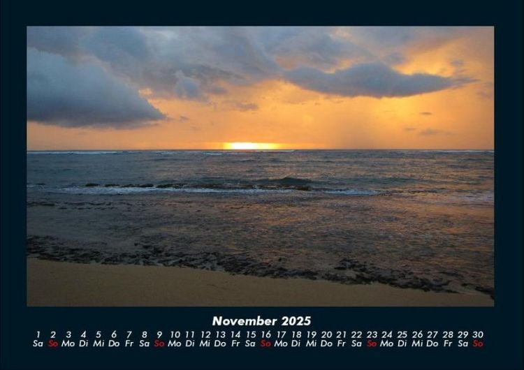 Produktbild: Sehnsucht nach Meer 2025 Fotokalender DIN A4