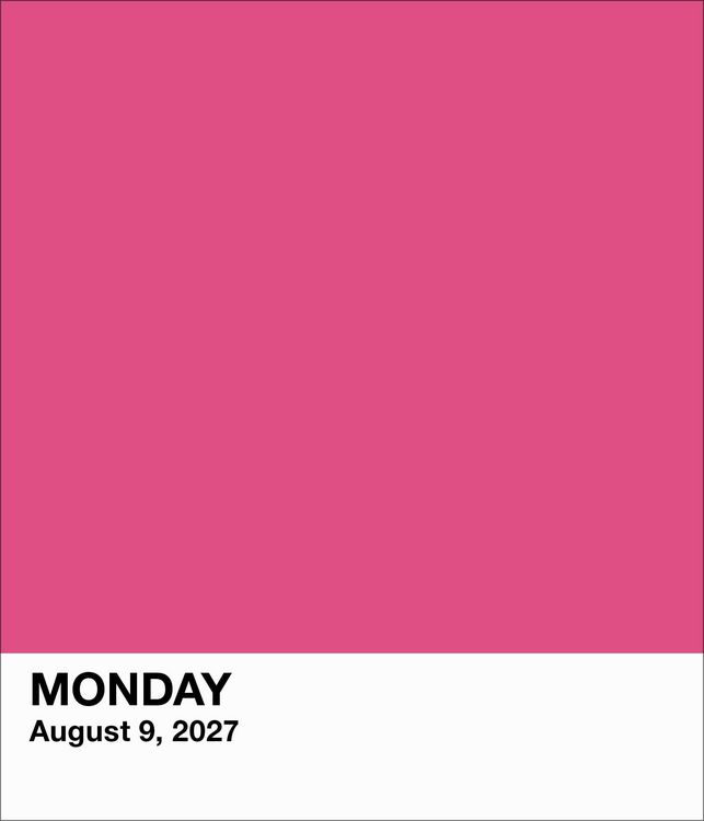 Produktbild: PANTONE Page-A-Day&reg; Gallery Calendar 2027