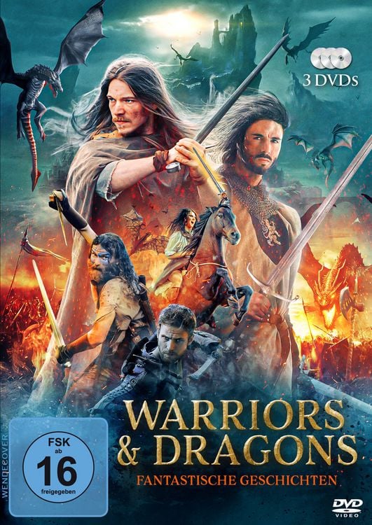 Produktbild: Warriors & Dragons - Fantastische Geschichten [3 DVDs]