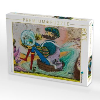 Produktbild: CALVENDO Puzzle Ein Motiv aus dem Kalender Streetart Lissabon | 1000 Teile Lege-Gr&ouml;&szlig;e 64x48cm Foto-Puzzle f&uuml;r gl&uuml;ckliche Stunden