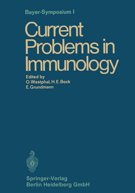 Produktbild: Current Problems in Immunology