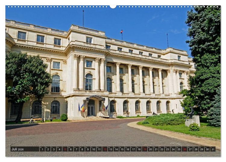 Produktbild: Bukarest - Paris des Ostens (Wandkalender 2026 DIN A2 quer), CALVENDO Monatskalender