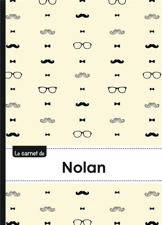 Produktbild: Carnet nolan lignes,96p,a5