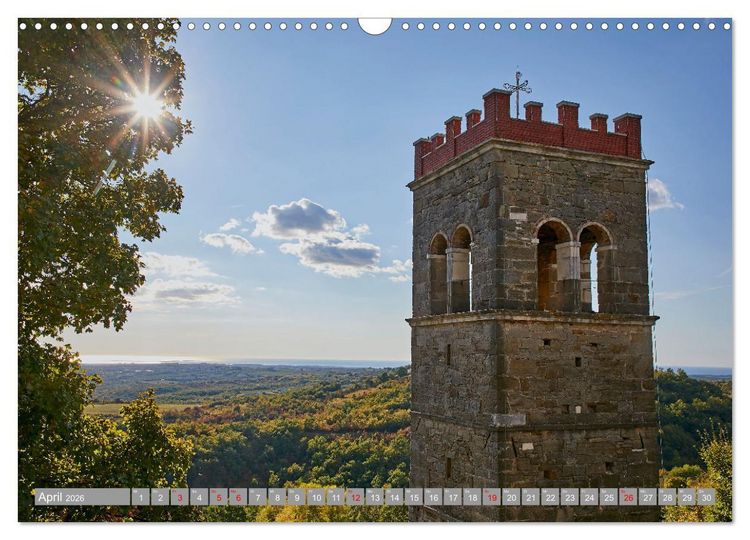 Produktbild: ISTRIEN (Wandkalender 2026 DIN A3 quer), CALVENDO Monatskalender