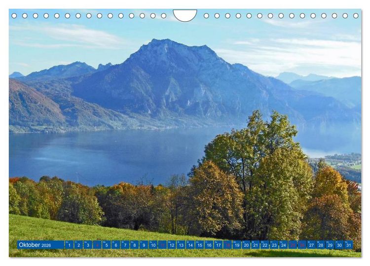 Produktbild: Der Berg und sein See (Wandkalender 2026 DIN A4 quer), CALVENDO Monatskalender