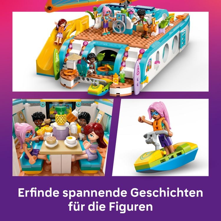 Produktbild: LEGO Friends 42664 Segelabenteuer, Spielzeug Boot mit Minifiguren