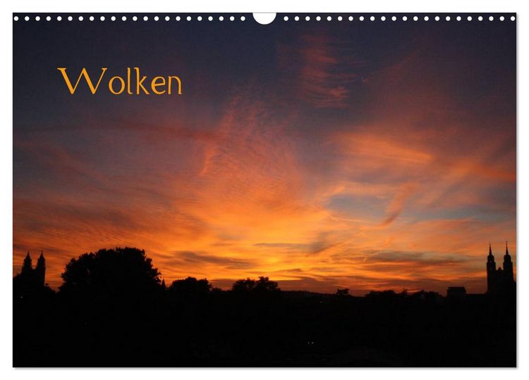 Produktbild: Wolken (Wandkalender 2026 DIN A3 quer), CALVENDO Monatskalender