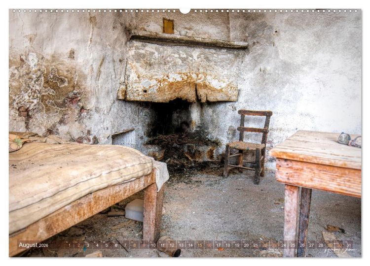 Produktbild: Lostplaces Stille Orte II (hochwertiger Premium Wandkalender 2026 DIN A2 quer), Kunstdruck in Hochglanz