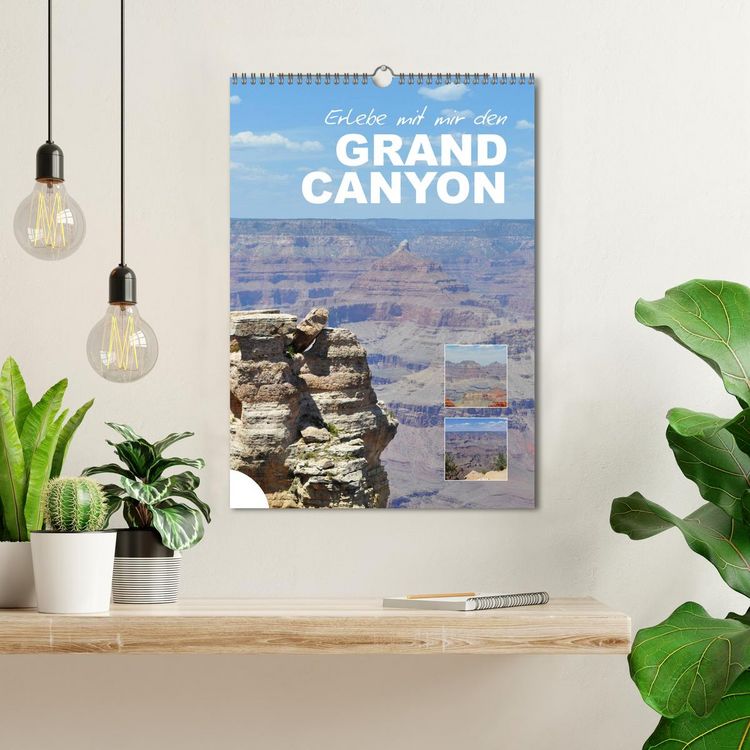 Produktbild: Erlebe mit mir den Grand Canyon (Wandkalender 2026 DIN A3 hoch), CALVENDO Monatskalender