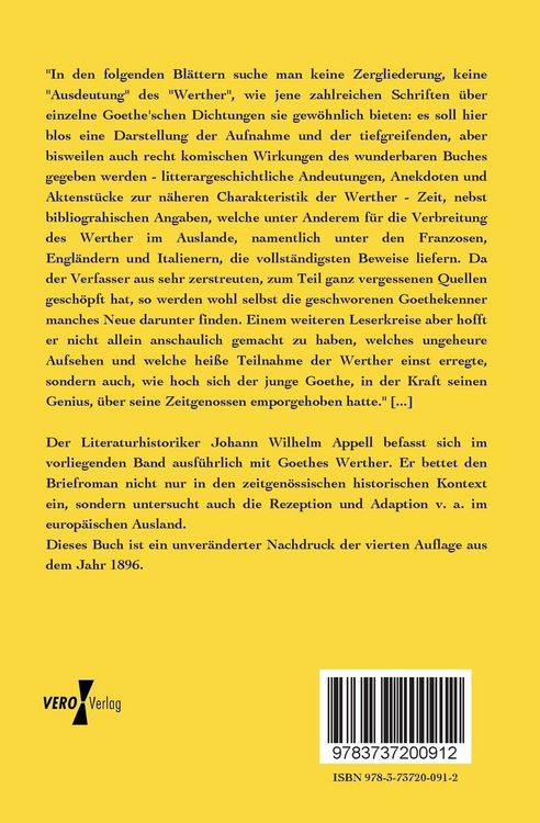 Produktbild: Werther und seine Zeit