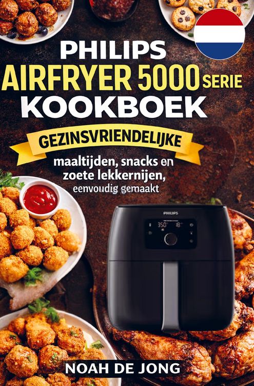Produktbild: Jong, N: Philips Airfryer 5000 Serie XXL Kookboek