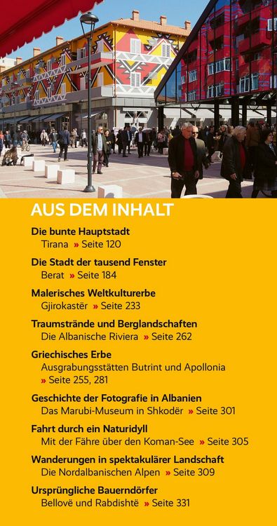 Produktbild: TRESCHER Reisef&uuml;hrer Albanien