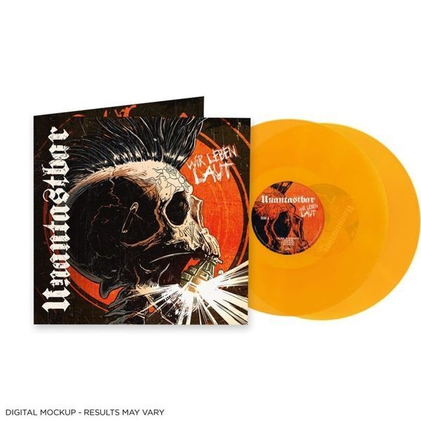 Produktbild: Wir Leben Laut, 2 Schallplatten (Orange Transparent)