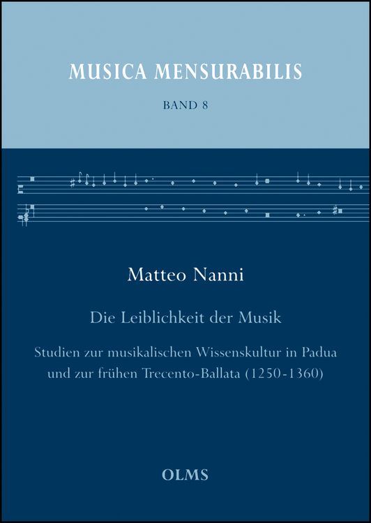 Produktbild: Die Leiblichkeit der Musik