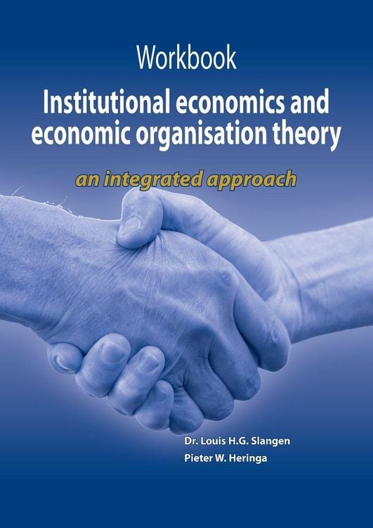 Produktbild: Workbook Institutional Economics and Economic Organisation Theory
