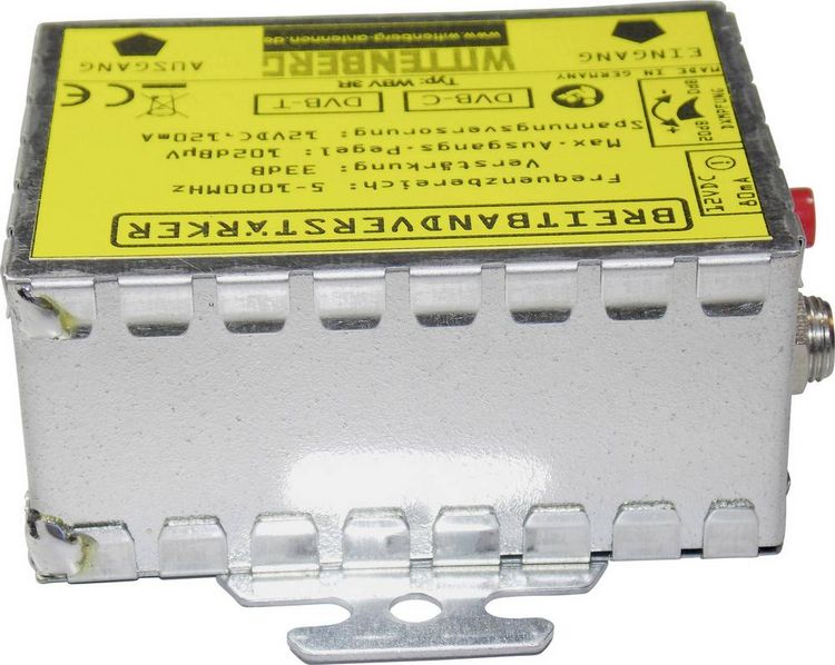 Produktbild: Wittenberg Antennen WBV-3R DVB-T Verst&auml;rker