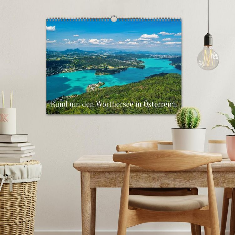 Produktbild: Rund um den W&ouml;rthersee in &Ouml;sterreich (Wandkalender 2026 DIN A3 quer), CALVENDO Monatskalender