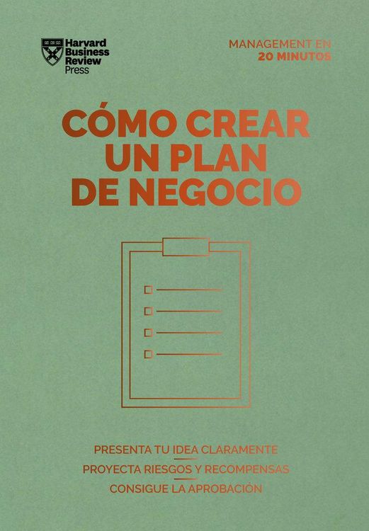 Produktbild: C&oacute;mo Crear Un Plan de Negocios. Serie Management En 20 Minutos (Creating Business Plans. 20 Minute Manager. Spanish Edition)