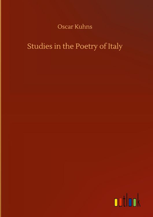 Produktbild: Studies in the Poetry of Italy