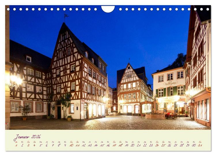 Produktbild: Mainz Kultur und Lebenslust (Wandkalender 2026 DIN A4 quer), CALVENDO Monatskalender