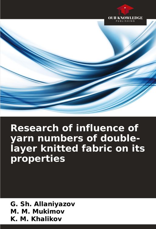 Produktbild: Research of influence of yarn numbers of double-layer knitted fabric on its properties