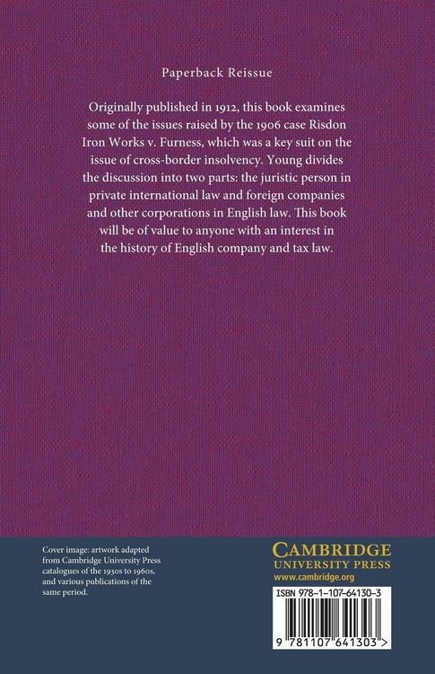 Produktbild: Foreign Companies and Other Corporations