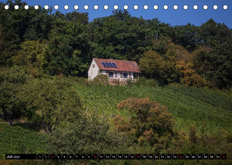 Produktbild: Mittelfr&auml;nkische Bocksbeutelstra&szlig;e (Tischkalender 2022 DIN A5 quer)