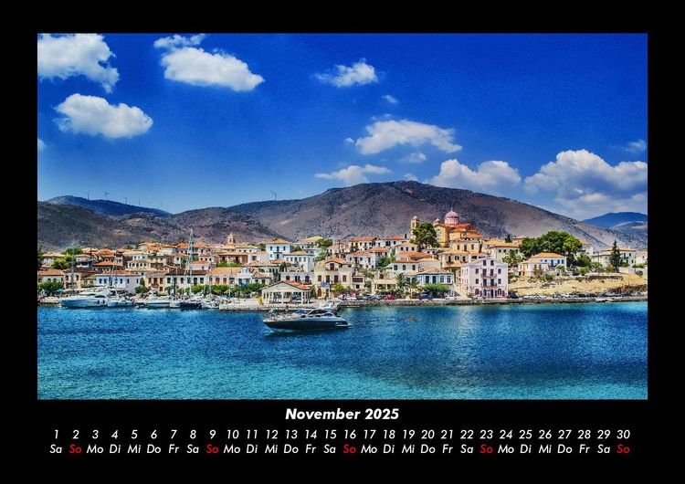 Produktbild: Boote 2025 Fotokalender DIN A3