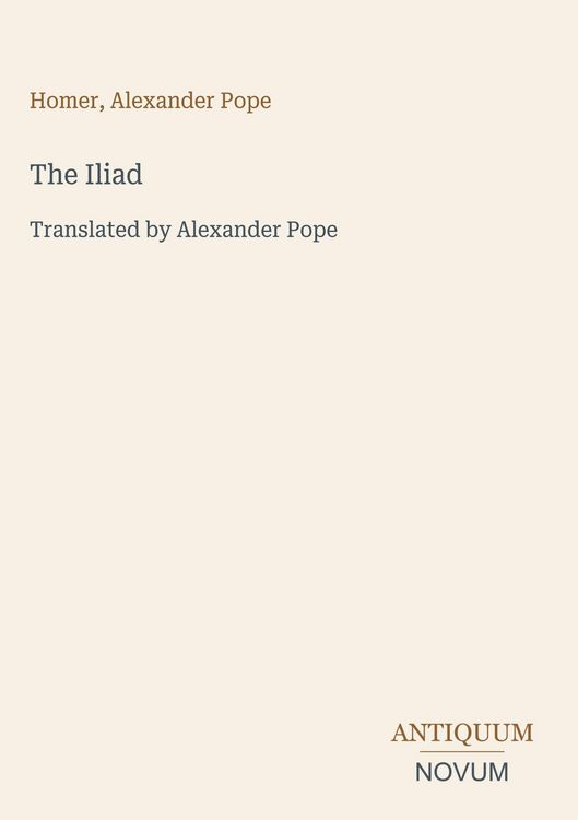Produktbild: The Iliad