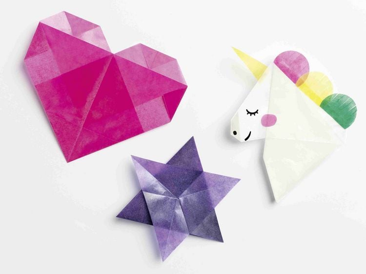 Produktbild: Folia  Transparentpapier-Faltbl&auml;tter 42g/m&sup2;, 15x15cm, 500 Blatt, farbig sortiert