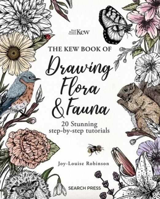 Produktbild: The Kew Book of Drawing Flora and Fauna