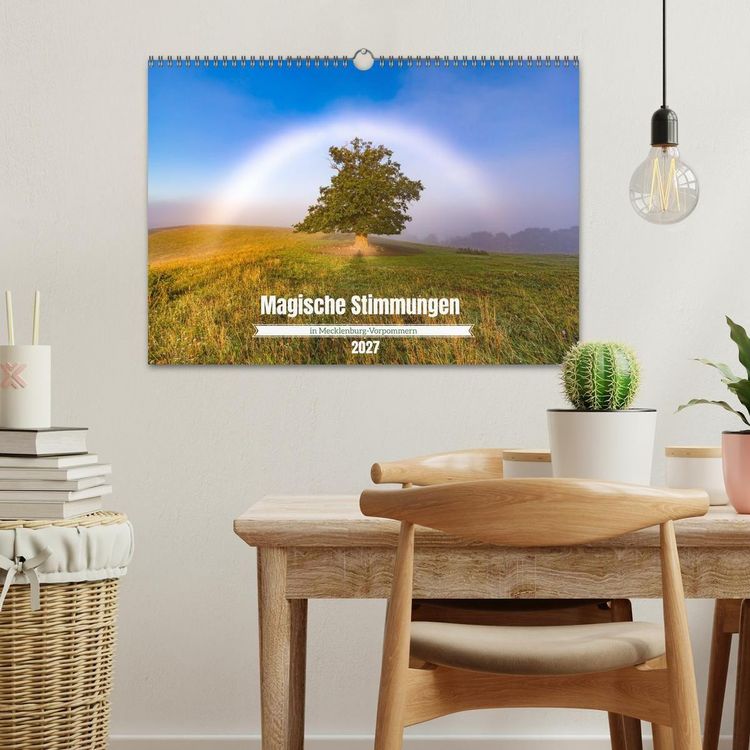 Produktbild: Magische Stimmungen in Mecklenburg-Vorpommern (Wandkalender 2027 DIN A3 quer), CALVENDO Monatskalender