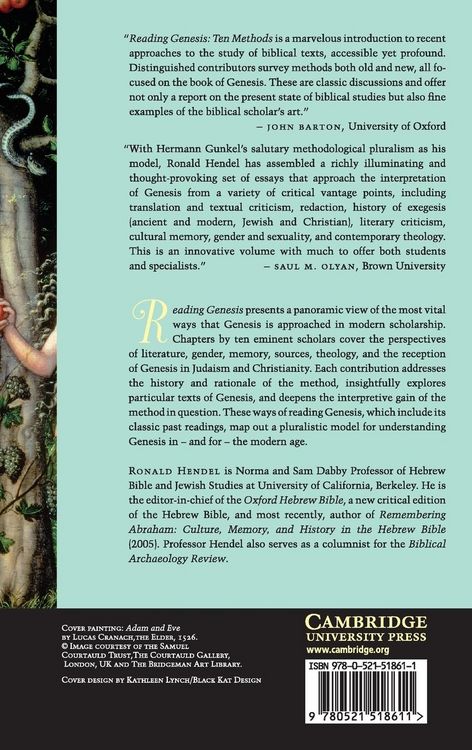 Produktbild: Reading Genesis